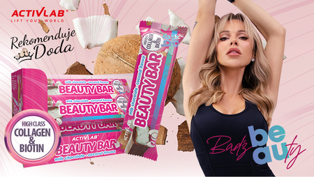 Beauty Bar milk chocolate flavour