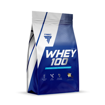 Odżywka Białkowa Koncentrat Trec Nutrition Whey 100 900g  Vanilla Flavour