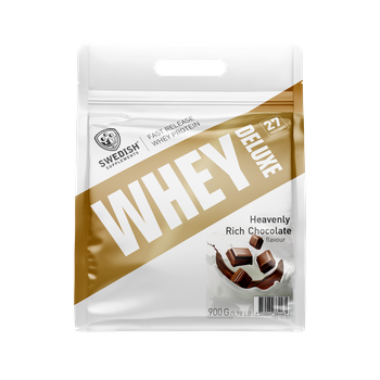 SWEDISH Deluxe Protein 900 g BAG  Heavenly Rich Chocolate