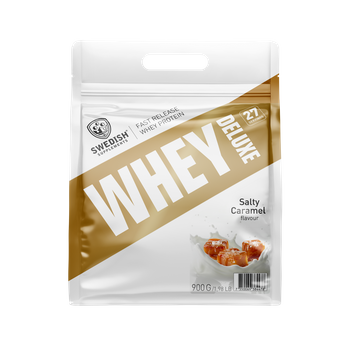 SWEDISH Deluxe Protein 900 g BAG  Salty Carmel