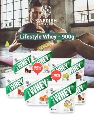 SWEDISH Whey Lifestyle 900 g Cinnamon Bun 