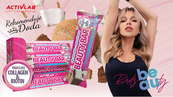 Beauty Bar milk chocolate flavour