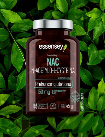 Essensey NAC Prekursor Glutationu 90kaps.