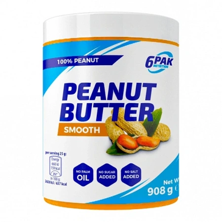 Peanut Butter Smooth - Krem orzechowy - 908g