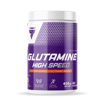 GLUTAMINE HIGH SPEED | glutamina w proszku Orange Grapefruit