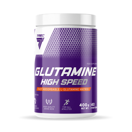 GLUTAMINE HIGH SPEED | glutamina w proszku Cherry Blackurrant