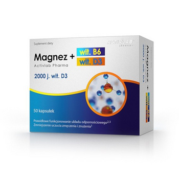 Magnez B6 + D3