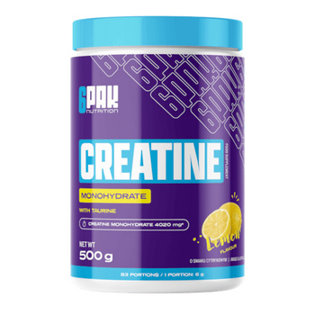 Creatine Monohydrate - Kreatyna w proszku - 500g Lemon