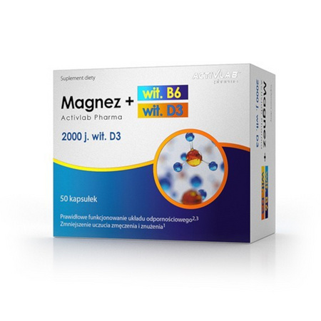 Magnez B6 + D3