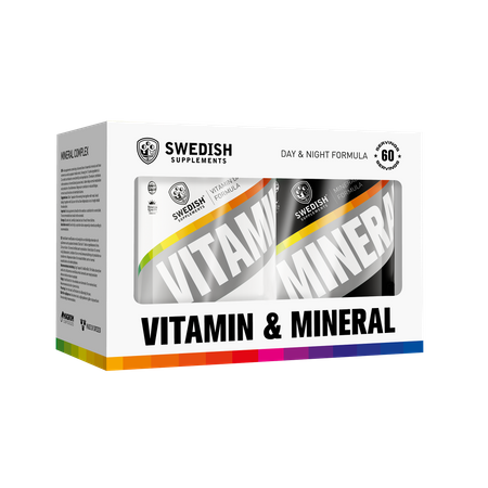 SWEDISH 100% Vita Mineral Complex 60 caps