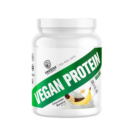 SWEDISH Vegan Protein Deluxe 750 g Chocolate Banana