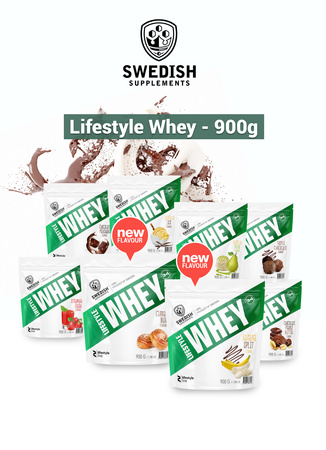 SWEDISH Whey Lifestyle 900 g Cinnamon Bun 