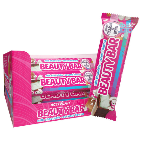 Beauty Bar milk chocolate flavour