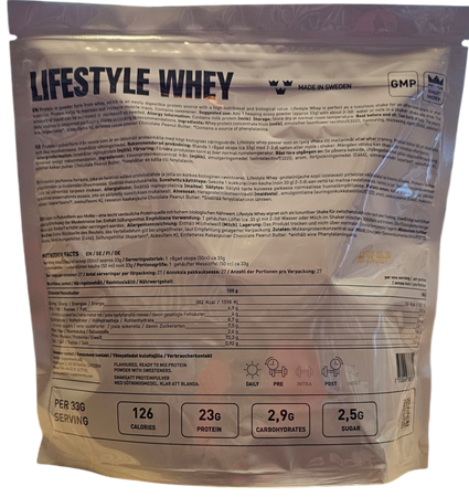 SWEDISH Whey Lifestyle 900 g Bannana Split