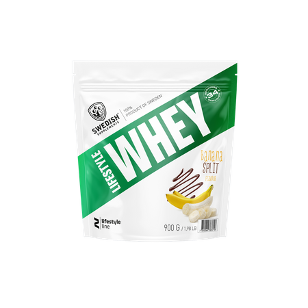 SWEDISH Whey Lifestyle 900 g Bannana Split