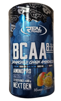 Real Pharm BCAA 8:1:1 Instant - 400g Mango Passion Fruit