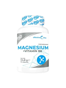 Magnesium + Vitamin B6 - Magnez w kapsułkach - 90 kaps.