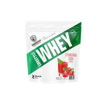 SWEDISH Whey Lifestyle 900 g Strawberry Slush