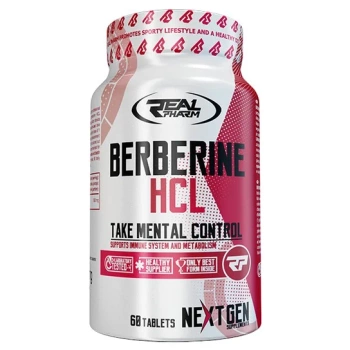 Real Pharm - Berberine Berberyna HCL 60tab