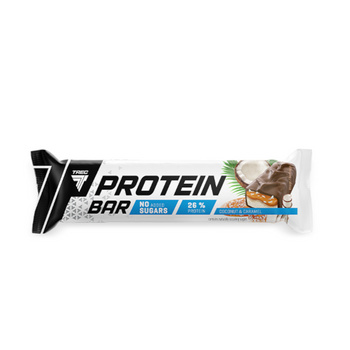 Baton białkowy PROTEIN BAR COCONUT & CARAMEL z nadzieniem karmelowym