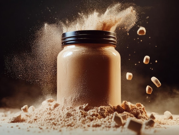 bialko new 80 whey protein 908g hazelnut orzech laskowy