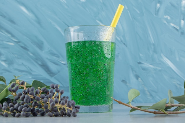 swedish super greens 250 g blueberry slush